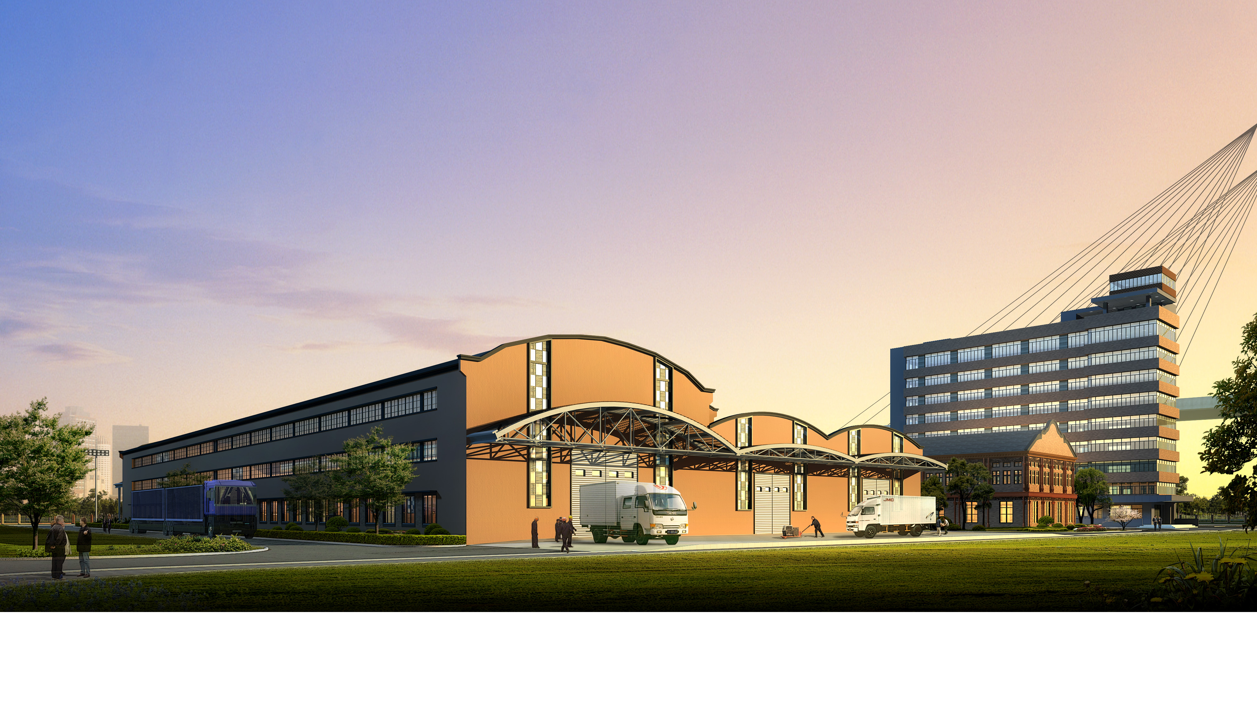 YX-900229 工业 厂房 物流su cad合集